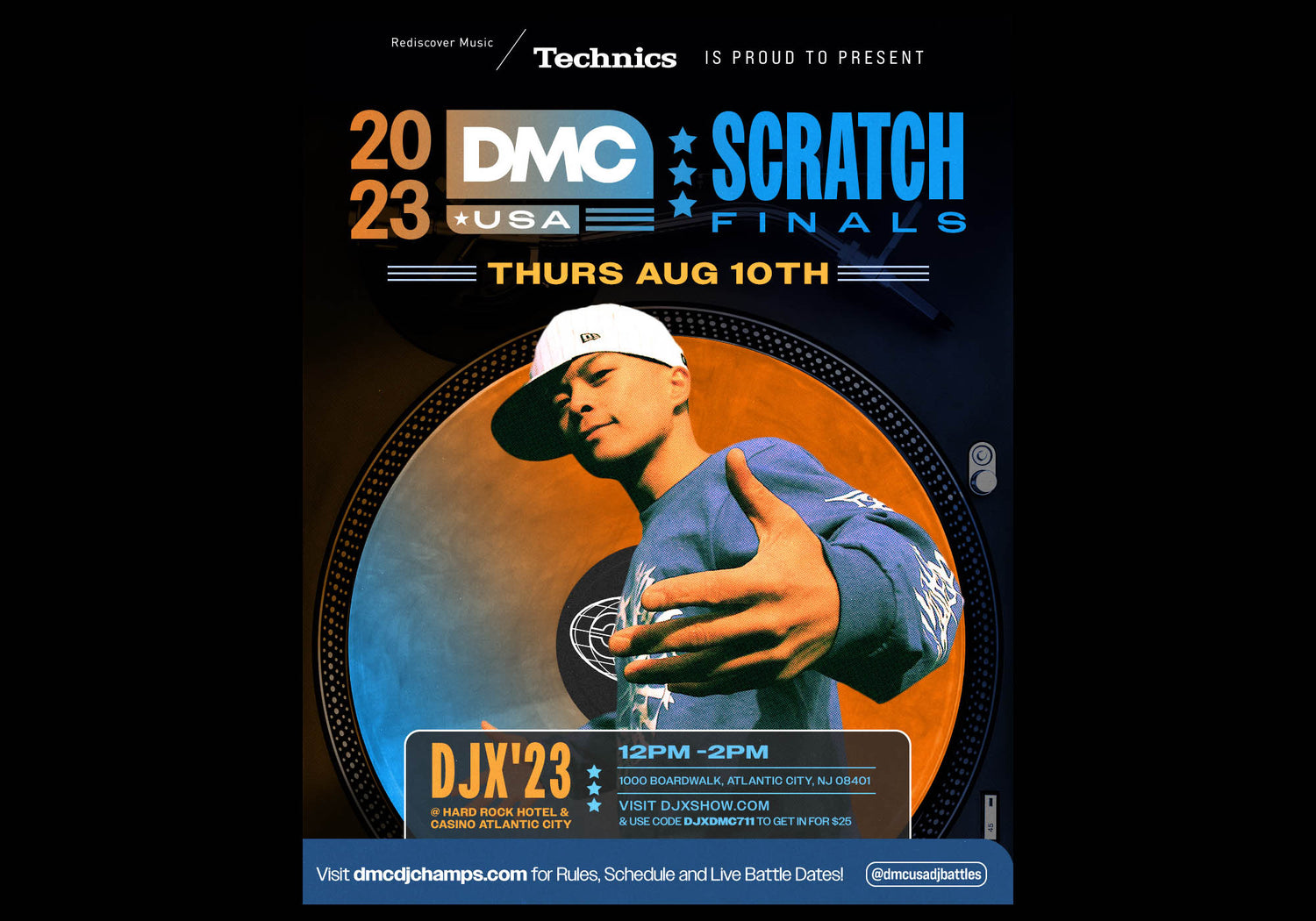 Technics DMC USA Scratch Finals at DJX'23