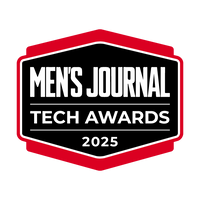 Men's Journal magazine Tech Awards 2025 award logo badge
