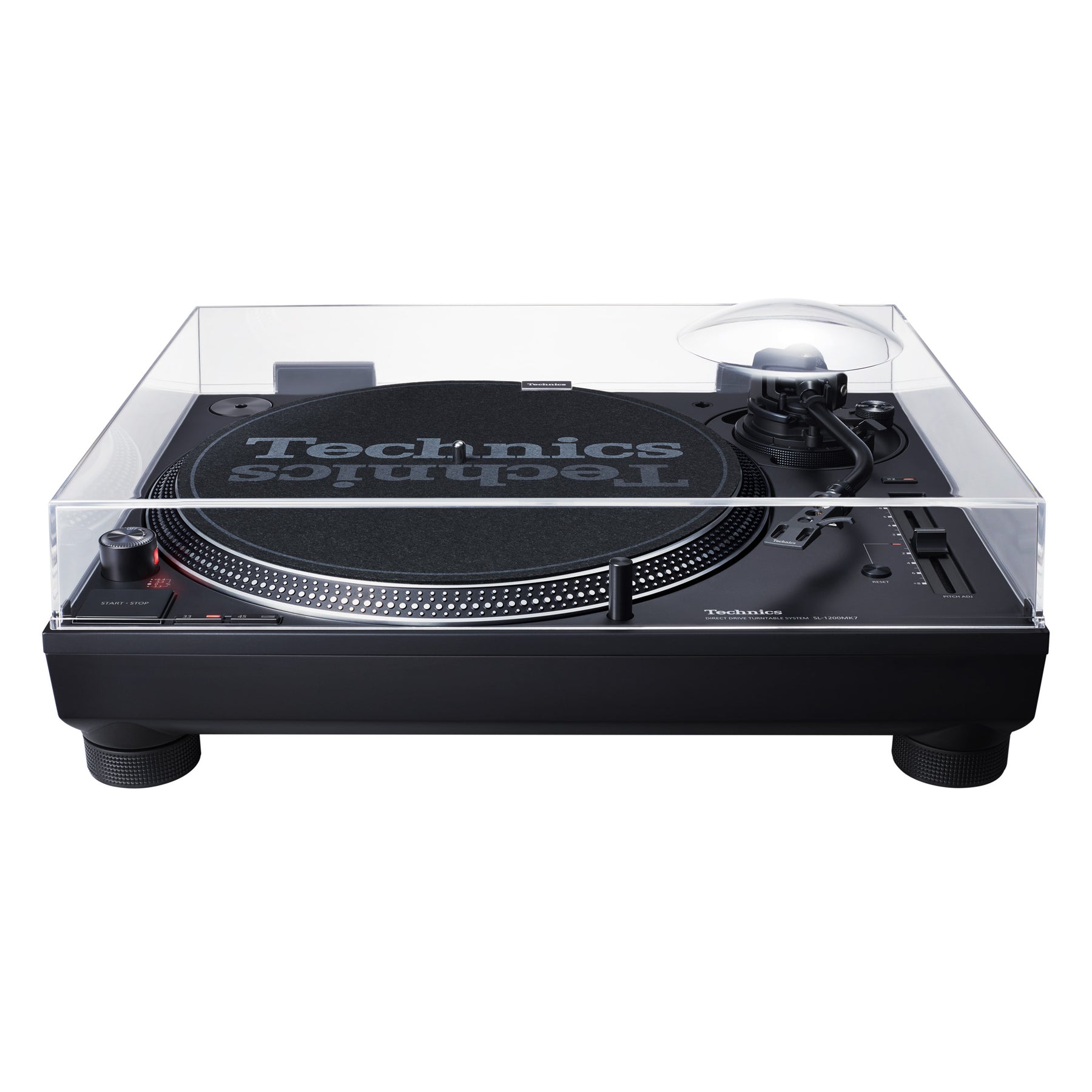 トップ 新品保証書 ブラック SL-1200MK7-K Technics ターンテーブル DJ 